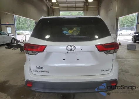 2017 Toyota Highlander Se from USA, damaged, VIN 5TDJZRFH2HS517367